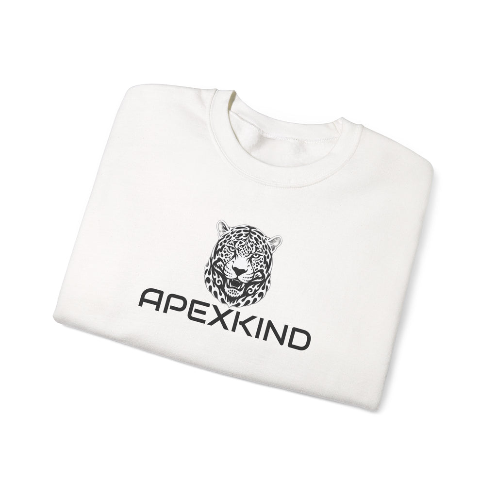 Leopard 'ApexKind' Crewneck Sweatshirt — Walk Wild Live Sharp