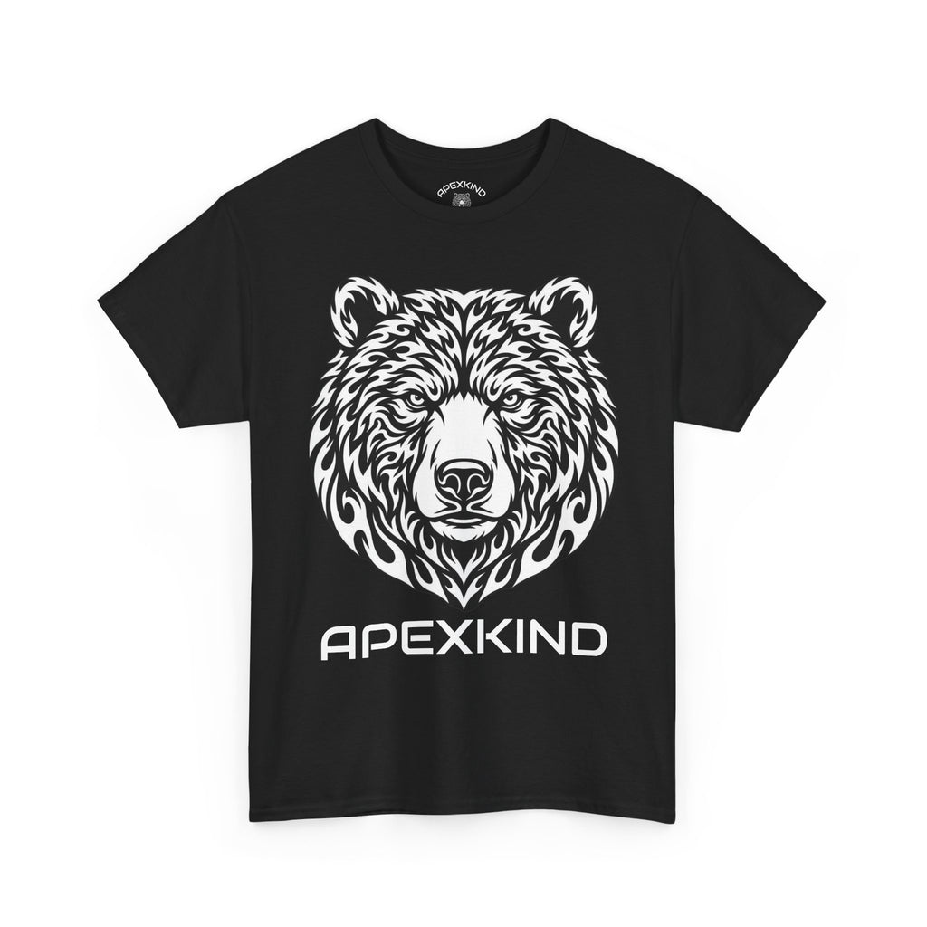 Bear Logo Tee — APEXKIND Motivational Graphic T-Shirt