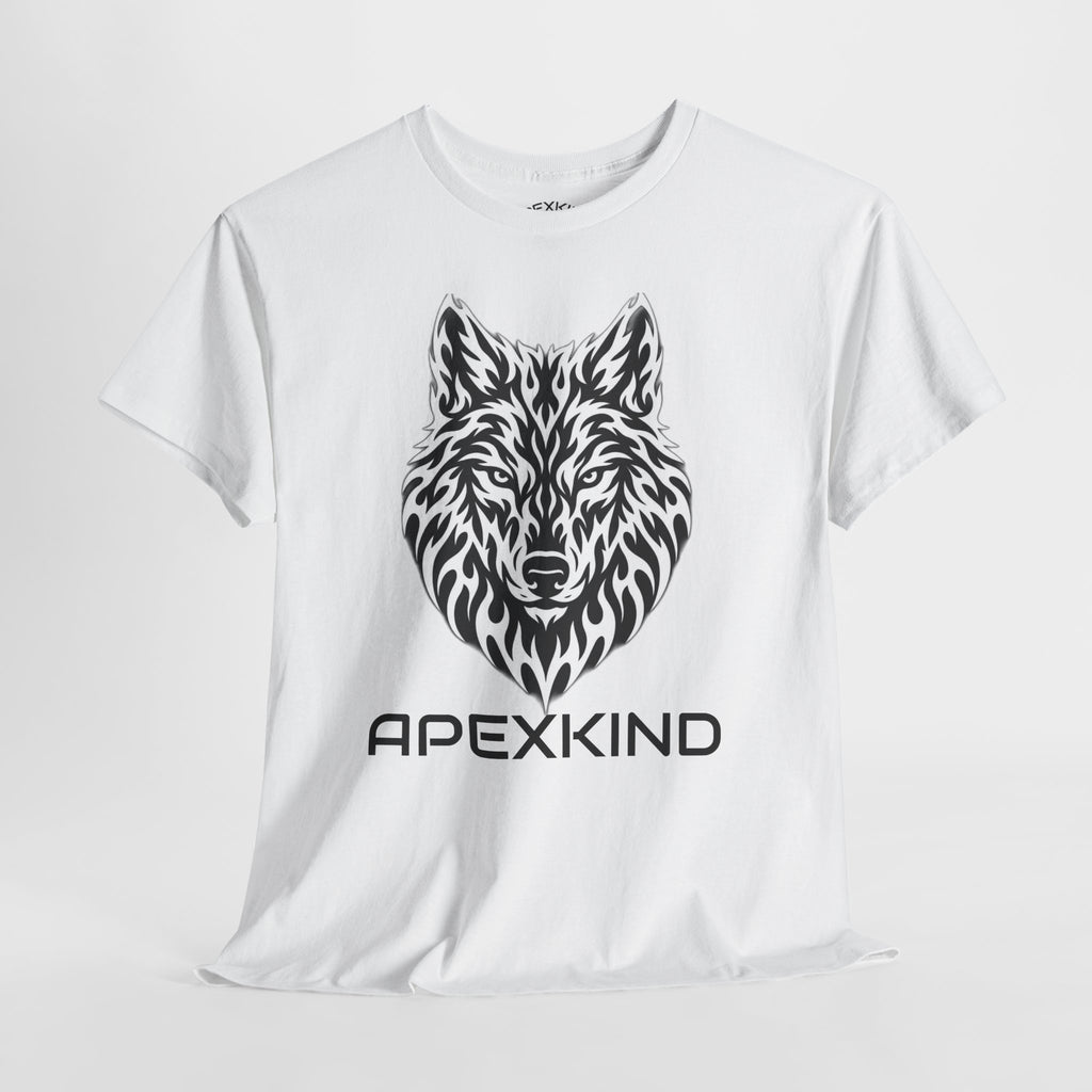 Wolf Logo Tee — APEXKIND 'Stay Apex, Stay Driven' Graphic T-Shirt