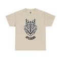Wolf Head T-Shirt — 'Apexkind' Tribal Wolf Graphic Tee