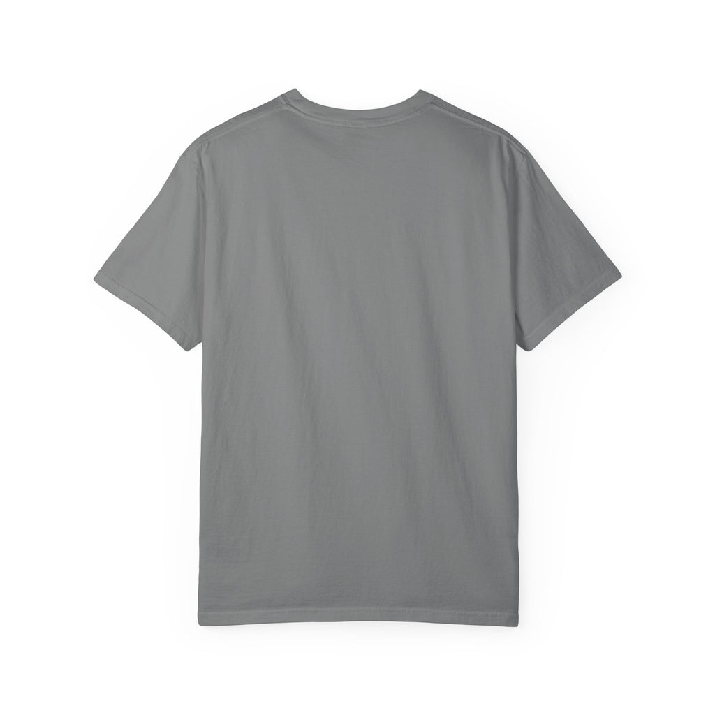 Pherus Vertical Flame Tee — Unisex Garment-Dyed Graphic T-Shirt