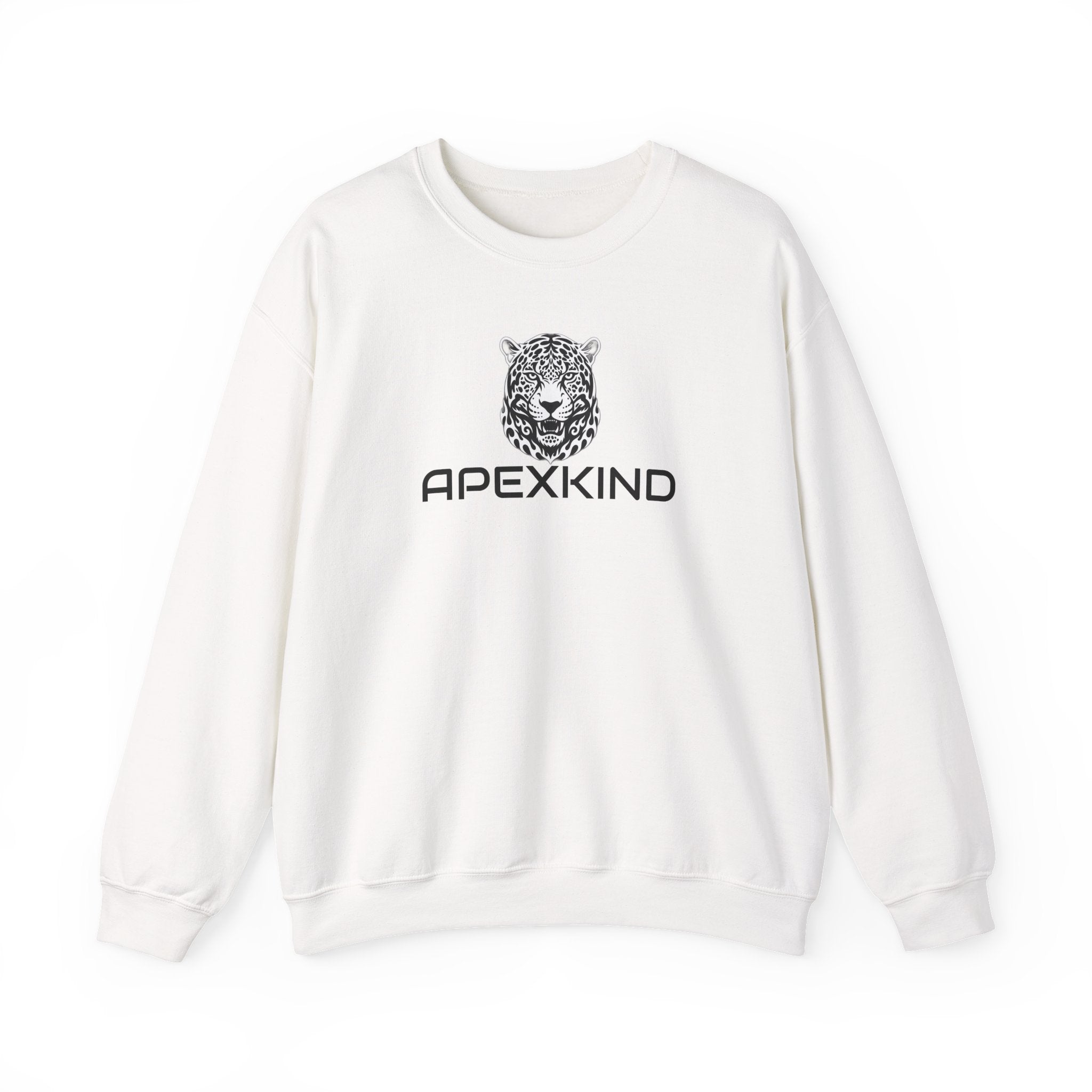 Leopard 'ApexKind' Crewneck Sweatshirt — Walk Wild Live Sharp