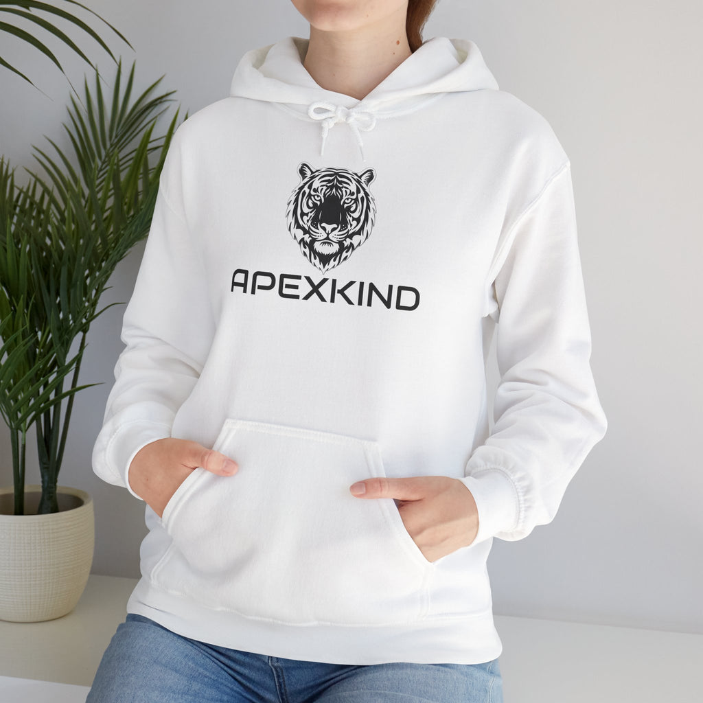 ApexKind Tiger Hoodie — "Walk Wild, Live Sharp" Graphic Hoodie