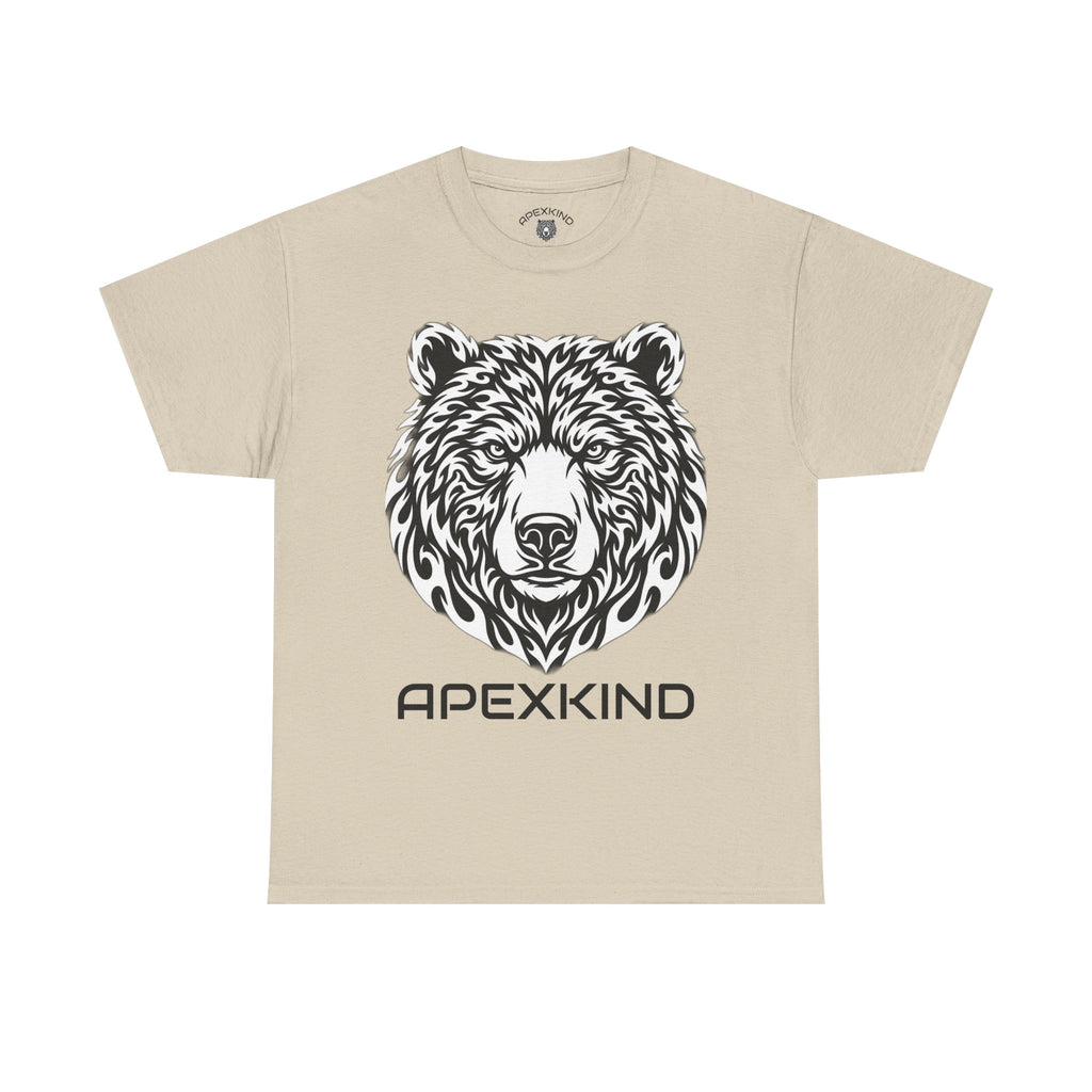 Bear Logo T‑Shirt — APEXKIND 'Stay Apex, Stay Driven' Graphic Tee