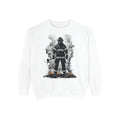 Firefighter Silhouette Sweatshirt — Veteran Firefighter Graphic Crewneck