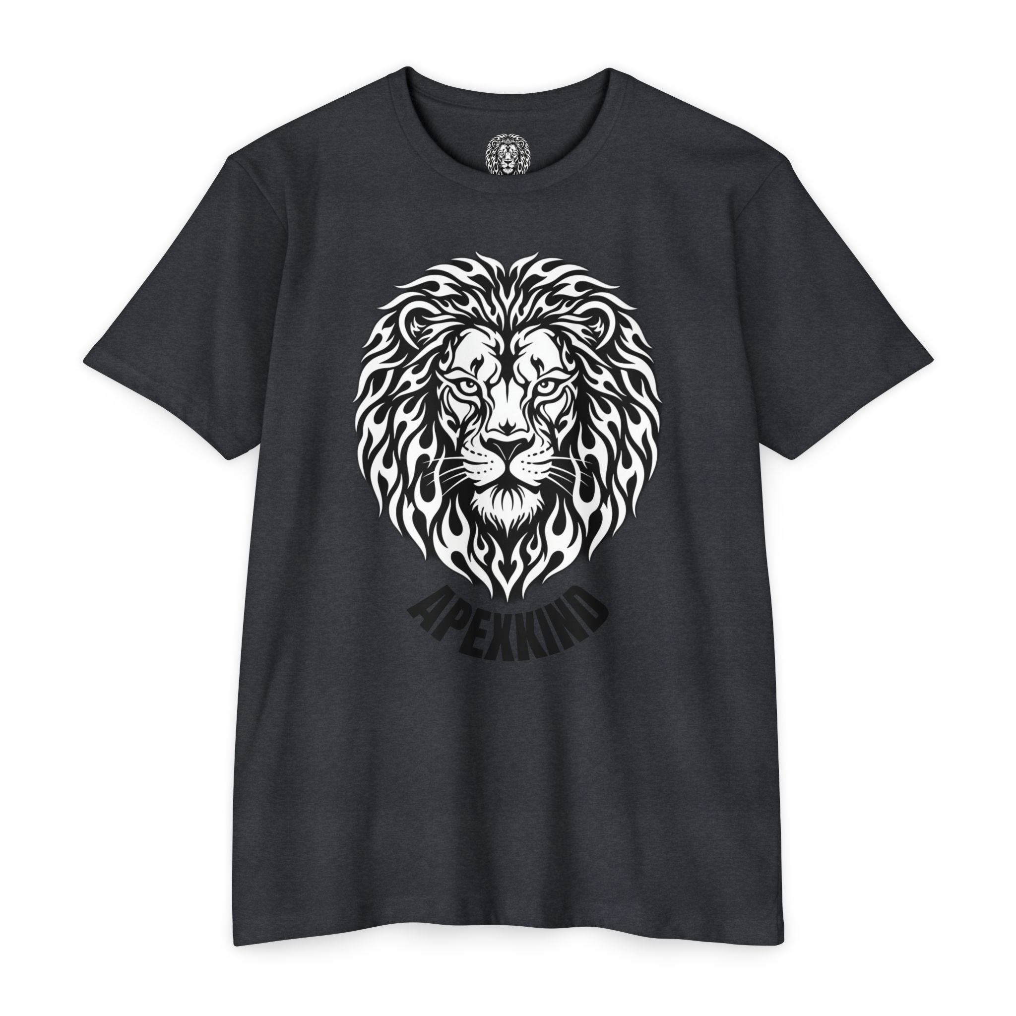 Tribal Flame Lion T-Shirt | Graphic Tee | Unisex